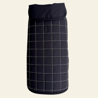 Paco & Lucia Waterproof Dog Coat | Onyx