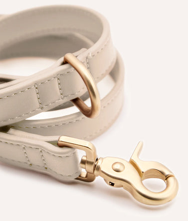 Cafide Vegan Leather Dog Lead | Cream
