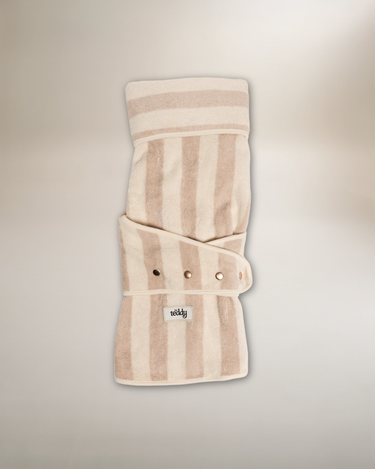 By Teddy Cosy Cloak Drying Robe | Hazelnut