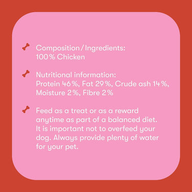 Buddylicious Natural Dog Treats | Chicken Strips
