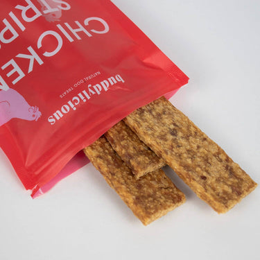 Buddylicious Natural Dog Treats | Chicken Strips