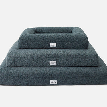 Teddy London Boucle Bed