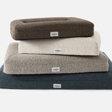 Teddy London Boucle Bed