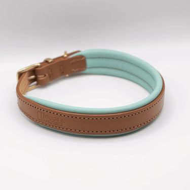 Dogs And Horses - Padded Leather Collar