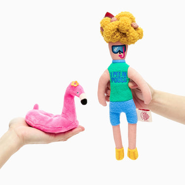 The Furryfolks Nosework Toy | Flamingo Hooman