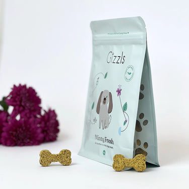Gizzls Dog Treats | Minty Fresh, 200g