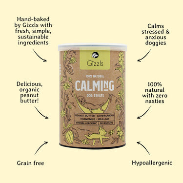 Gizzls Natural Dog Treats | Calming