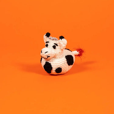 Ware of the Dog - Hand Crochet Cow