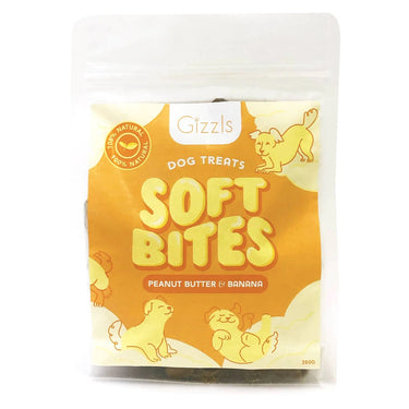 Gizzls - Soft Bites Peanut Butter & Banana Treats