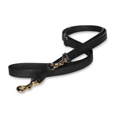 Perro Collection - Black Leather Lead