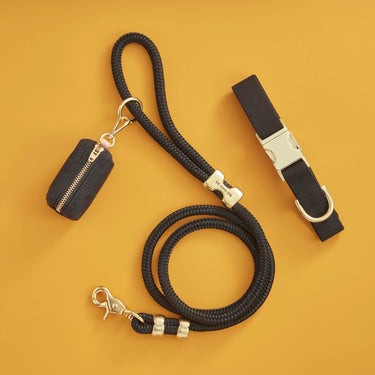 The Foggy Dog - Onyx Marine Rope Dog Leash