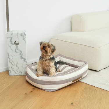 Staey Alba Dog Bed | Striped