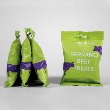 Buddylicious Natural Dog Treats | Serrano Beef