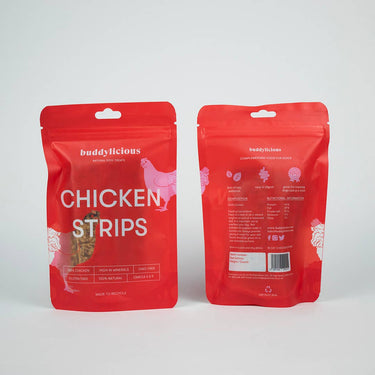 Buddylicious Natural Dog Treats | Chicken Strips