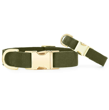 The Foggy Dog, Dog Collar | Olive