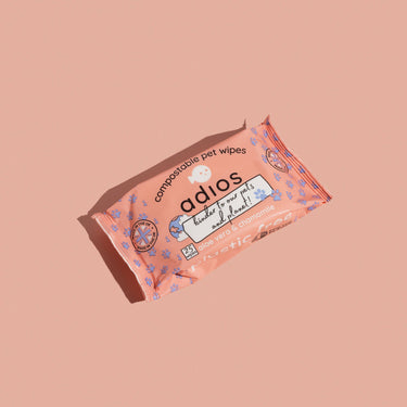 Adios Pet Wipes | Compostable