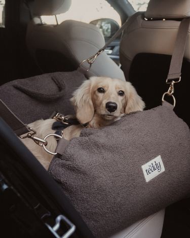 By Teddy The Cosy Car Seat | Chocolate