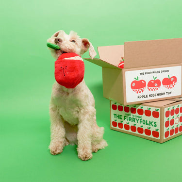 The Furryfolks Nosework Toy | Apple