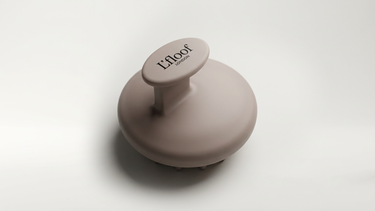 L’Floof Shampoo Massaging Brush | Taupe